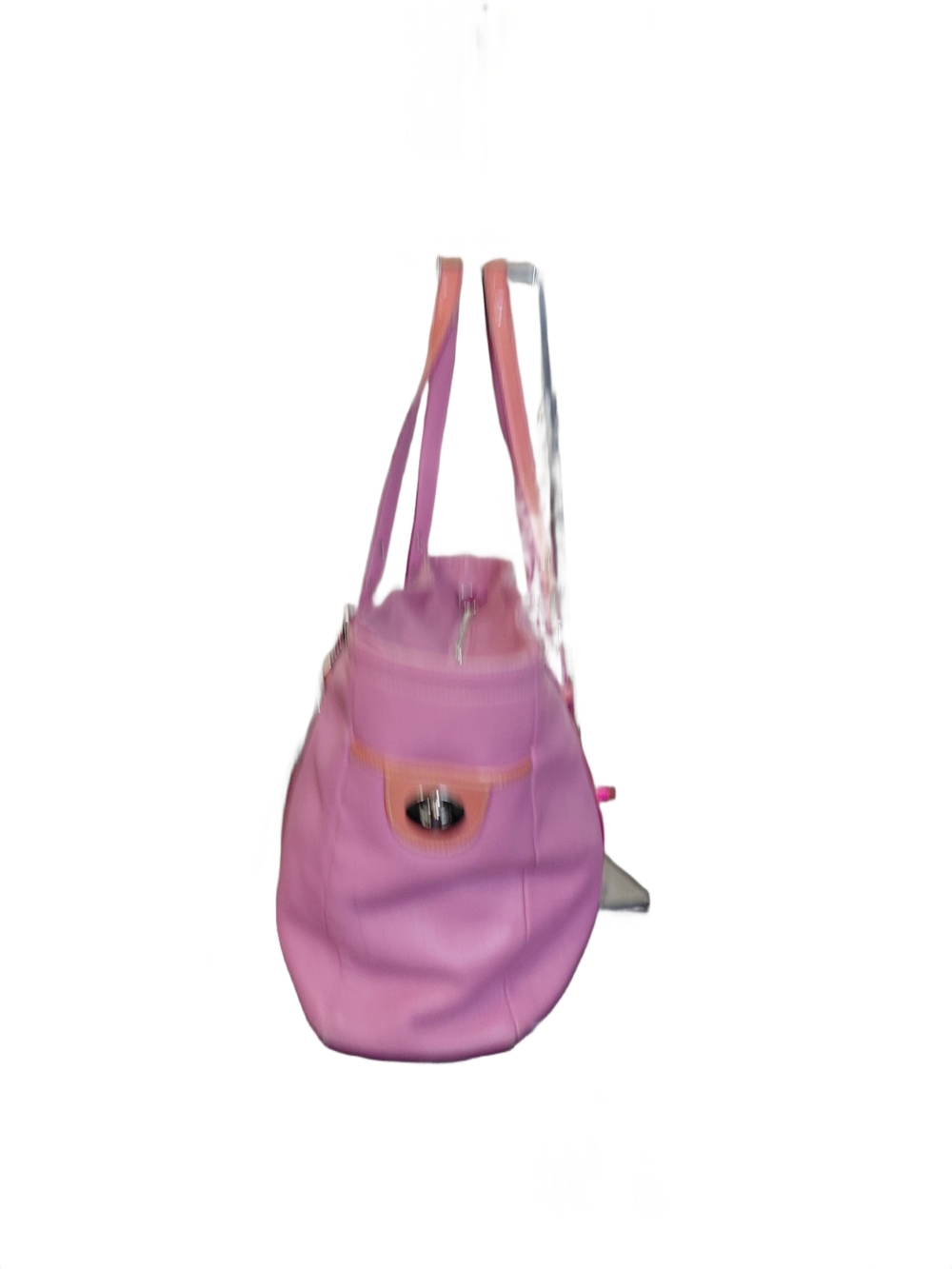 Vintage Coach Hampton Gallery Pink Leather Tote Shoulder Bag - Picture 2 of 16